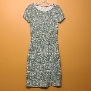 Boden | Green Dill Mono Vine Phoebe Jersey Dress